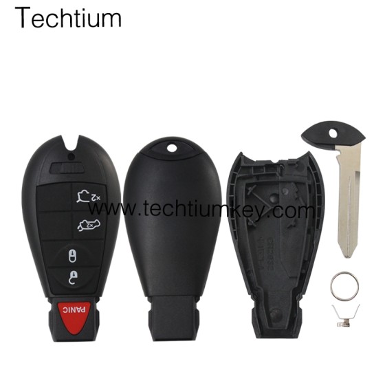 433Mhz ID46&7953 Chip FCC:5026591AK IYZ-C01C/M3N5WY783X keyless 4+1 button remote key for Chrylser,Jeep,Dodge