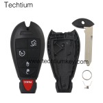 433Mhz ID46&7953 Chip FCC:5026591AK IYZ-C01C/M3N5WY783X keyless 4+1 button remote key for Chrylser,Jeep,Dodge