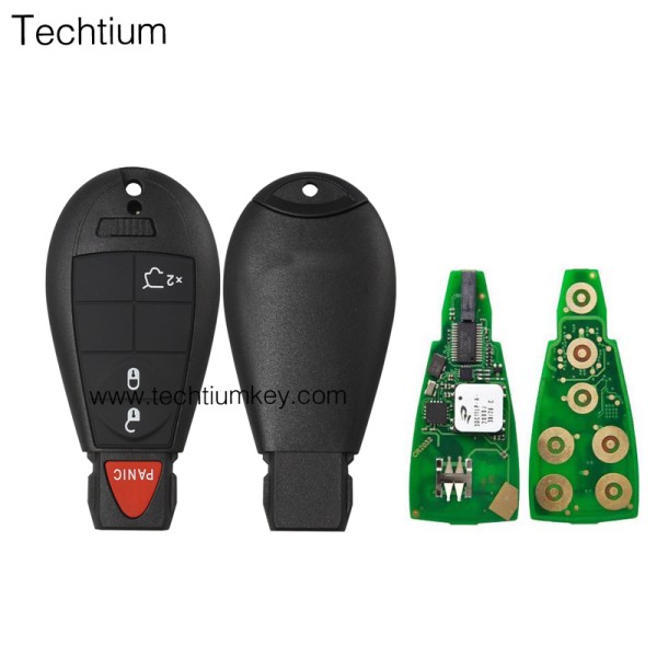 433Mhz ID46&7953 Chip FCC:5026591AK IYZ-C01C/M3N5WY783X keyless 3+1 button remote key for Chrylser,Jeep,Dodge
