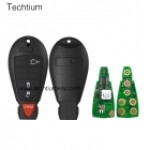 433Mhz ID46&7953 Chip FCC:5026591AK IYZ-C01C/M3N5WY783X keyless 3+1 Tasten Fernschlüssel für Chrylser,Jeep,Dodge