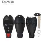 433Mhz ID46&7953 Chip FCC:5026591AK IYZ-C01C/M3N5WY783X keyless 4+1 Tasten Fernschlüssel für Chrylser,Jeep,Dodge