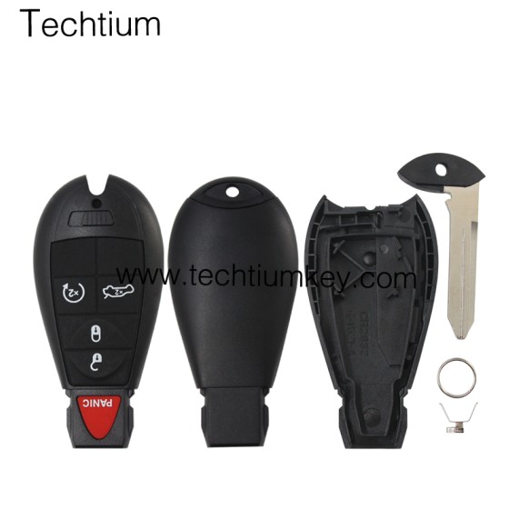 433Mhz ID46&7953 Chip FCC:5026591AK IYZ-C01C/M3N5WY783X keyless 4+1 button remote key for Chrylser,Jeep,Dodge
