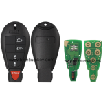 433Mhz 7961&4A Chip FCCID: GQ4-53T 4+1  button remote key for Chrylser,Jeep,Dodge