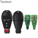 433Mhz 7961&4A Chip FCCID: GQ4-53T 4+1  button remote key for Chrylser,Jeep,Dodge