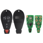 433Mhz 7961&46 Chip FCCID: GQ4-53T 5+1  button remote key for Chrylser,Jeep,Dodge