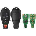 433Mhz 7961&46 Chip FCCID: GQ4-53T 5+1  button remote key for Chrylser,Jeep,Dodge