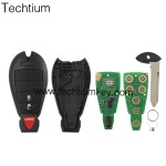 433Mhz 7961&46 Chip FCCID: GQ4-53T 2+1  button remote key for Chrylser,Jeep,Dodge