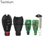 433Mhz 7941&46 Chip FCCID: M3N5WY783X IYZ-C01C 4+1  button remote key for Chrylser,Jeep,Dodge