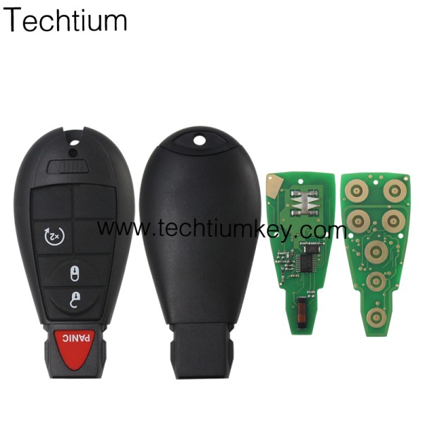 315Mhz 7941&46 Chip FCCID: M3N5WY783X IYZ-C01C 3+1  Tasten Fernschlüssel für Chrylser,Jeep,Dodge