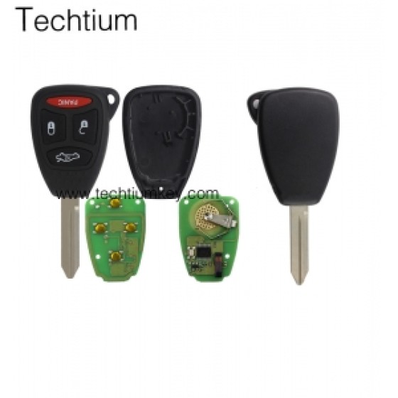 315Mhz KOBDT04A 3+1 button remote key for Chrylser