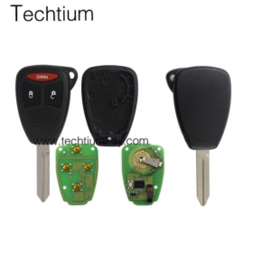 315Mhz KOBDT04A 2+1 button remote key for Chrylser