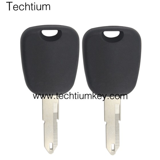 206 blade transponder key shell for Citroen