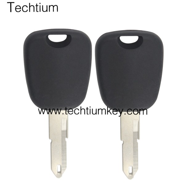 206 blade transponder key shell for Citroen