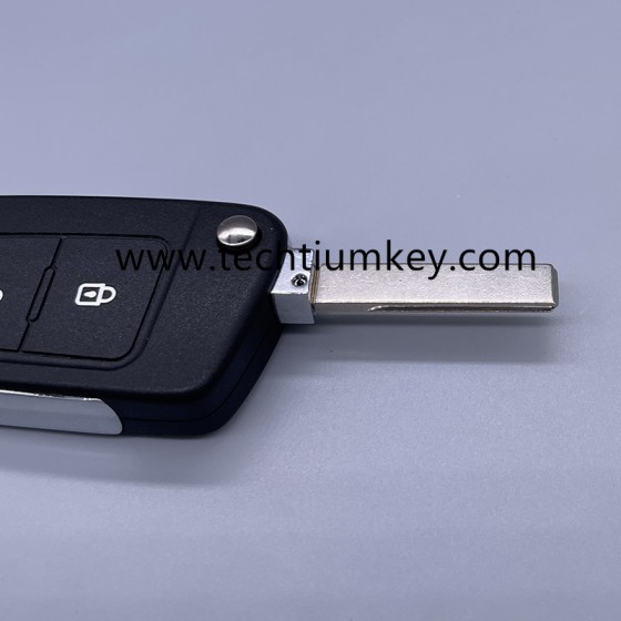 with battery place, 407/HU83 blade 2 button remote key shell for Citroen
