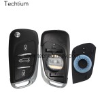 307 blade 3 button remote key shell for Citroen DS