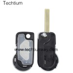 407 blade 2 button remote key shell for Citroen