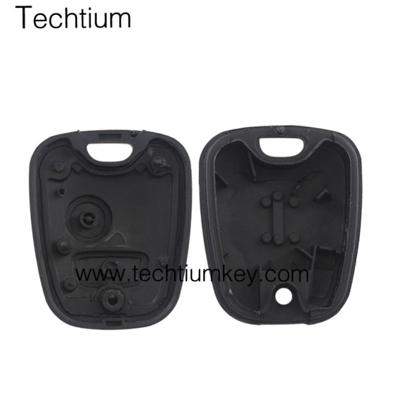 206/NE73 blade hole 2 button remote key shell for Citroen
