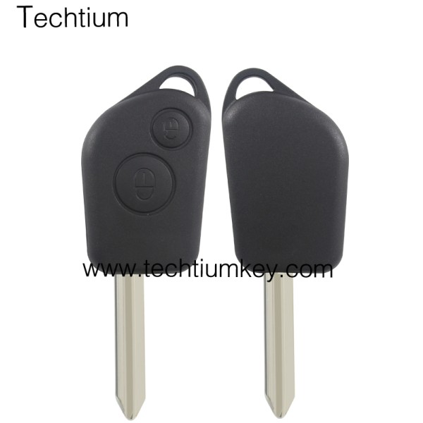 2 Tasten Remote Key Shell für Citroen