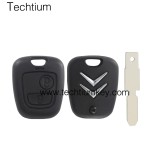 406/NE78 blade 2 button remote key shell for Citroen