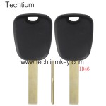 with Aftermarket ID46(PCF7936) chip transponder key shell for Citroen