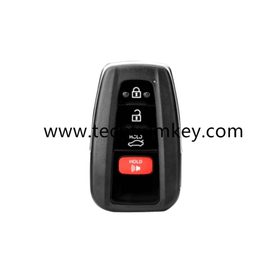 IKEYTY8A4AL Autel 4 button Universal remote key,frequency can be changed 315Mhz/433Mhz