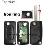 0523 FSK 433Mhz PCF7941 chip 307/VA2 blade 3 button remote key for Citroen after 2011