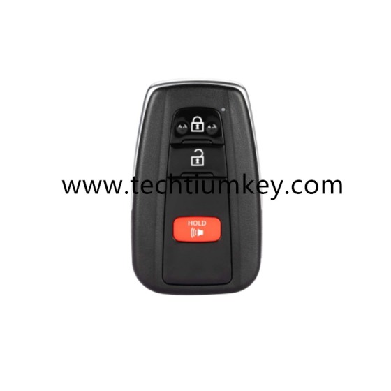 IKEYTY8A3AL Autel 3 button Universal remote key,frequency can be changed 315Mhz/433Mhz