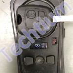 433Mhz ID46 chip 407/HU83 blade 2 button remote key for Citroen