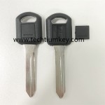 with ID13 chip Long blade transponder key shell for GM