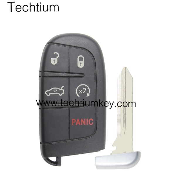 5 button remote key shell for GM