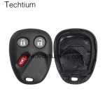 with battery place 3 button remote key shell for GM