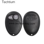 with battery place 2 button remote key shell for GM