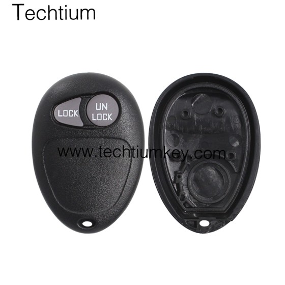 with battery place 2 button remote key shell for GM