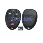 433Mhz FCC:OUC60270 5+1 button remote key for GM,Buick