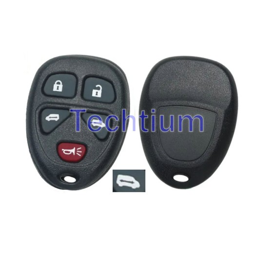 433Mhz FCC:OUC60270 4+1 button remote key for GM,Buick