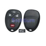 433Mhz FCC:OUC60270 4+1 button remote key for GM,Buick