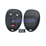 315Mhz FCC:OUC60270 3+1 button remote key for GM,Buick