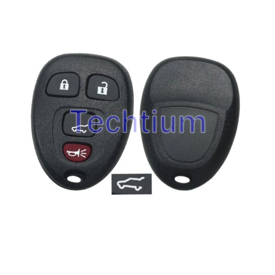 315Mhz FCC:OUC60270 3+1 button remote key for GM,Buick
