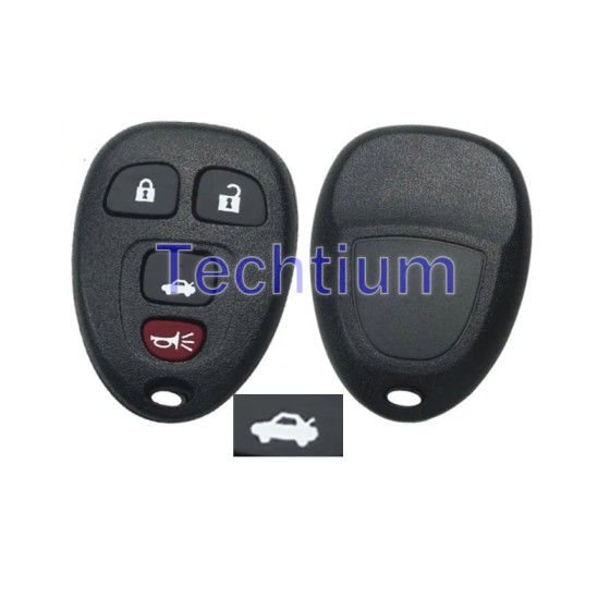 315Mhz FCC:OUC60270 3+1 button remote key for GM,Buick