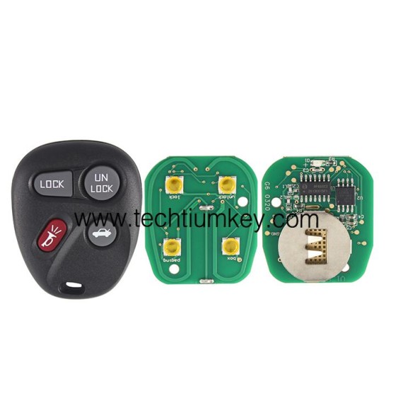 315Mhz FCC:KOBLZAR1XT 4 button remote key for GM