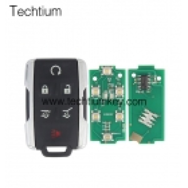 315Mhz FCC:M3N32337100 5+1 button remote key for GMC,Chevrolet