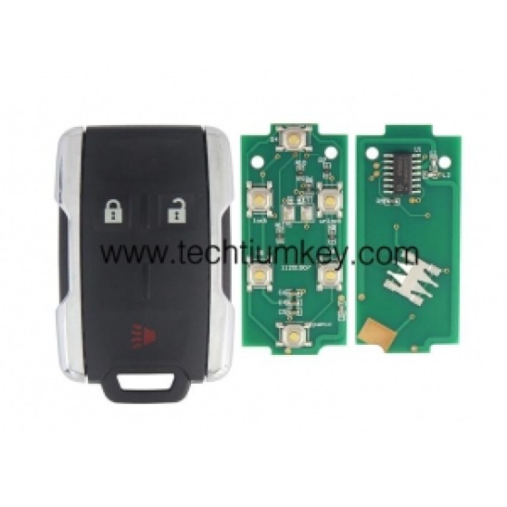 315Mhz FCC:M3N32337100 2+1 button remote key for GMC,Chevrolet