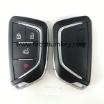 3+1 button remote key shell for Cadillac