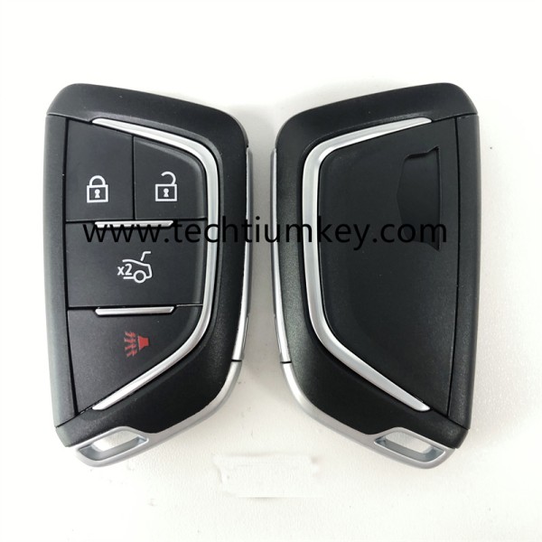 3+1 button remote key shell for Cadillac