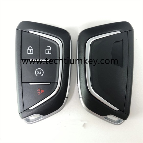 3+1 button remote key shell for Cadillac