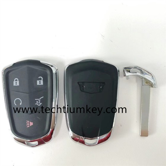 5 button remote key shell for Cadillac