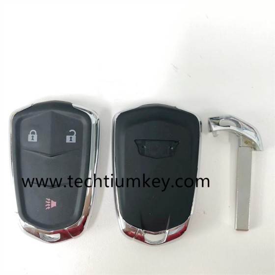 3 button remote key shell for Cadillac