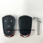 4 button remote key shell for Cadillac