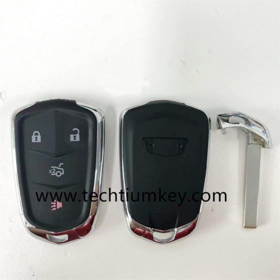 4 button remote key shell for Cadillac