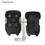 5+1 button remote key shell for Cadillac